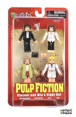 Pulp Fiction Minimates Vincent and Mia’s Night Out Box Set