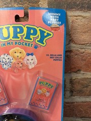 Vintage Puppy In My Pocket Collie Family Dog Bella Mom Puppies Birth Certificate