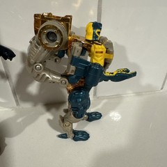 Lot 2 Transformers Vintage Beast Wars Transmetals Torca Cheetor Figure 1997