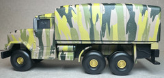 Disney Pixar Cars Toons UFM Deluxe Andy Gearsdale Military Truck 1:55 Diecast FC
