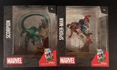 MCFARLANE TOYS SCORPION & SPIDERMAN 1:10 SCALE ASM #318 COLLECTIBLE FIGURES MISB
