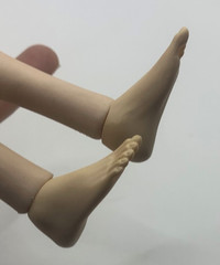Super Duck 1/6 Female Head Sculpt Brunette Seamless 12″ Doll Body Posable Figure