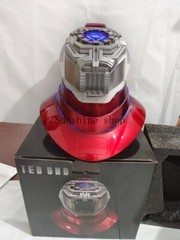 1:1 Iron Man MK5 Helmet LED Base Stand 5.2 Bluetooth Speaker Breathing Light New