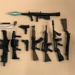 17pcs Munitions Pack Guns Blaster Weapons For 6” or 7″ Action Figure McFarlane
