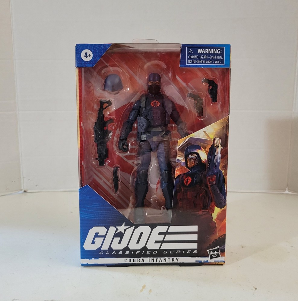 GI Joe Classified Series Cobra Infantry Trooper #24 Troop Builder New