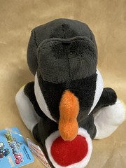 KPS Sanei Mario Yoshi’s Island DS 5” Black Yoshi Plush Toy Nintendo 2009