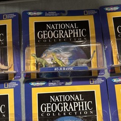 RARE Micro Machine National Geographic Dinosaurs incomplete set