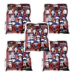 Jujutsu Kaisen Series 3 Figural 3D Bag Clip – Lot of 5 Sealed Blind Bags