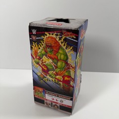 Mattel Ultimate Warrior as Blanka WWE Street Fighter Elite Collection Arcade Pkg