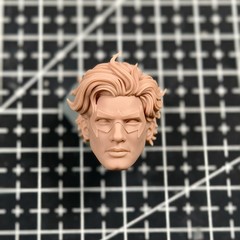 1/12 1/10 1/18 Scale Man Dick Grayson Head Sculpt Unpainted Fit 6″ ML SHF Neca