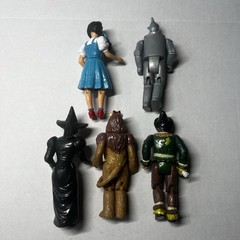 Vintage The Wizard of Oz MGM 1988 Action Figures Lot of 5 Multi Toys 3.75″