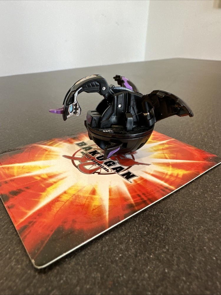Bakugan Spin Dragonoid 620G Black Darkus New Vestroia B2 Battle Brawlers