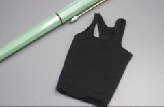 1/6 women black tank top vest classic for 12″ female figure phicen kumik ❶USA❶