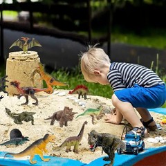 Dinosaur Toy Large Set Realistic Figures Toys Lot for Boys Toddler Kids Playset