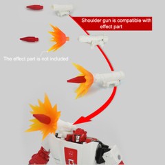 Upgrade Kit Shoulder Gun Filler Tail Spoiler For Kingdom Red Alert Accessories