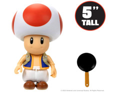 The Super Mario Bros. Movie – 5 Inch Action Figures Series 1 – Toad Figure- New