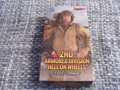 DID 2ND ARMORED DIVISION “HELL ON WHEELS” SSGT DONALD NEW 1/6 SCALE A80113S