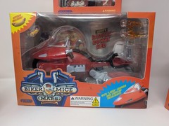 Biker Mice from Mars Nacelle Figures Vehicles Set Throttle Modo Vinnie New Boxed