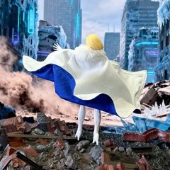 1/12 Custom Wired Cape Cloak For 6” ML White Queen Action Figure (No Figure)