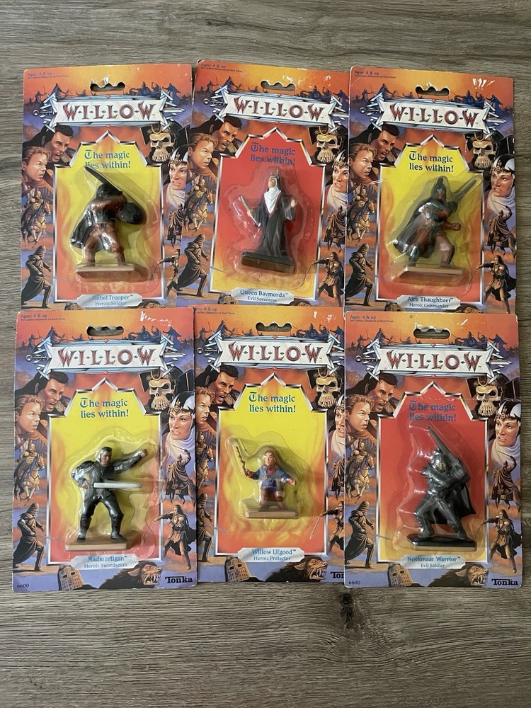 Tonka Willow Figures 1988 Lot of 6 Vintage Action Figures
