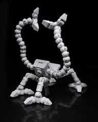 Articulated Robot Controller Holder Stand – 3D Printed Futuristic Gaming