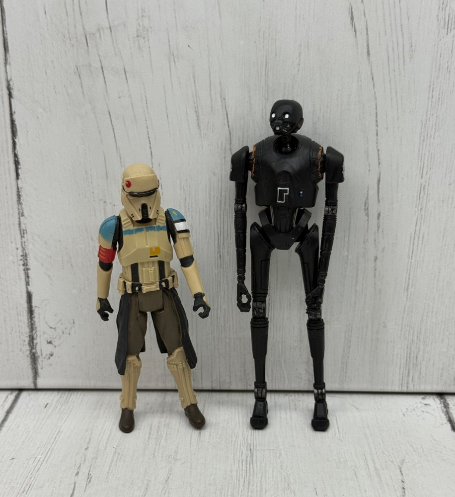 Star Wars Rogue One Shoretrooper and Droid K-2SO Action Figures 4″ 5″ Hasbro