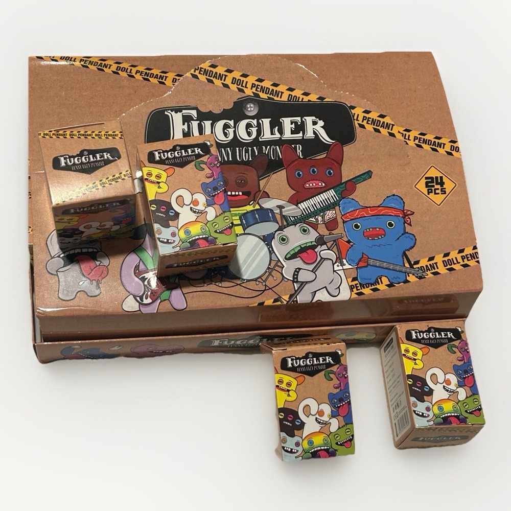Fuggler Keychain Case of 24 Blind Bags as pictured SEALED SHIPS QUICK!!!