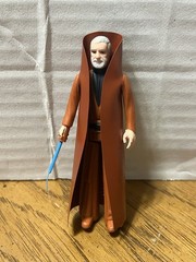 VINTAGE KENNER STAR WARS 1977 OBI WAN BEN KENOBI NO COO 100% COMPLETE FIRST 12