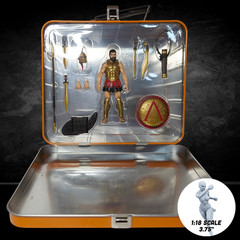 Leonidas Leader of the 300 Vitruvian H.A.C.K.S. Action Figure with Full Size