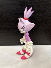 Jazwares Sonic Hedgehog Blaze The Cat Action Figure Toy 3 Inch Missing tail