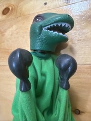 Vintage Rojus Komodo Dragon Lizard Punchosaurus Godzilla Boxing Punching Puppet