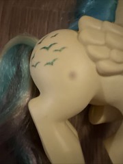 Lot Of 6 Vintage 1980s My Little Pony Toys, G1 Unicorns Pegasus