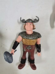Set of 8 pcs How to Train Your Dragon: Hiccup Astrid Stoick Action Figures Toys