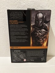 Star Wars Black Series The Mandalorian Din Djarin and The Child (Grogu) LOT F