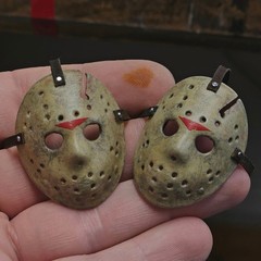 1/6th scale Jason Voorhees Hockey Mask Silicone Mold Friday The 13th Part 6