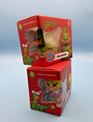 Mini TUBBZ The Grinch & Cindy-Lou Who Rubber Duck 2pc Bundle