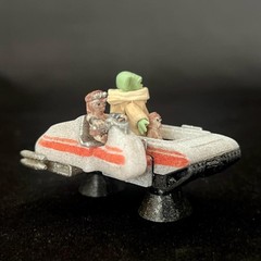 Anzellan Speeder for 3.75in & 6in Figure Diorama (1:18 & 1:12)
