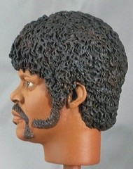 1:6 Custom Portrait of Samuel L. Jackson as Jules Winnfield from Pulp Fiction
