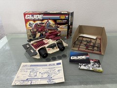 Gijoe Cobra 1990 Rage 100% Complete w/ Box Blueprints Inserts Sleeve Very Nice