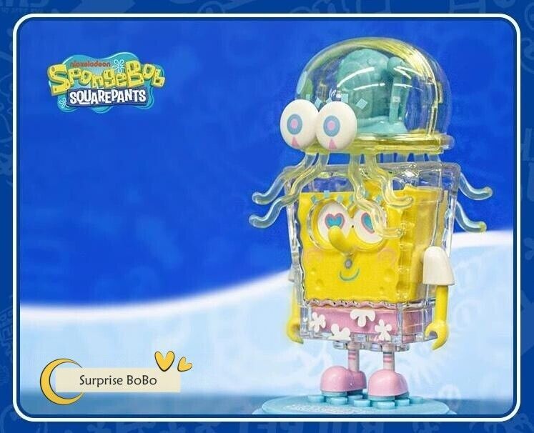 Spongebob Squarepants Bouncing Jellyfish Series Confirmed Blind Box Figure Gift!