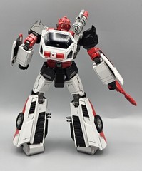 Transformers MDLX ThreeZero Red Alert Action Figure Complete