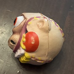 Vintage Madballs Spit Ball Louie Mel Appel 4” Foam Weird Ball 1986 TMAC