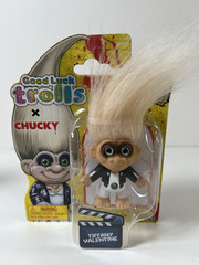 Good Luck Trolls X Child’s Play: Chucky Movies: Chucky & Tiffany 2 Figure Set