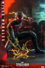 Hot Toys VGM46 Marvel Spiderman Miles Morales 1/6 Scale Figure NEW In OG Box