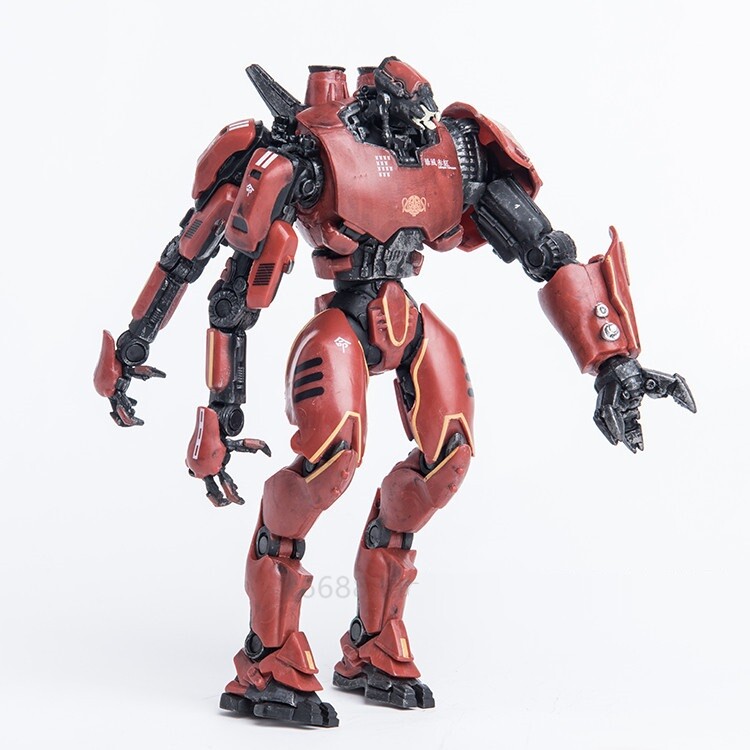 Jaeger Crimson Typhoon 7″ Action Figure Toy Red Robot For Pacific Rim Series 1