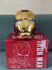 US Iron Man Full Black MK5 Helmet Autoking Wearable Voice-control Transform Mask
