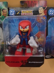 Jakks Pacific Sonic the Hedgehog x DC Crossover 2.5″ Figures Set Of 4 Knuckles..