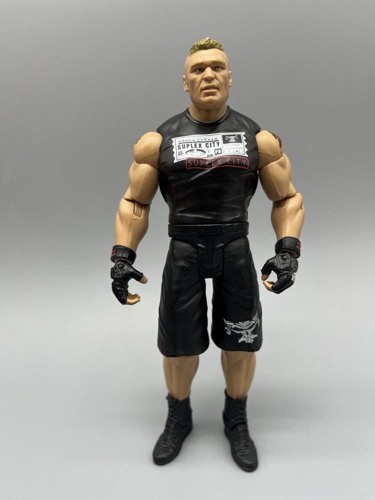 WWE Brock Lesnar Beast Mattel Basic Series 75 Wrestling Figure