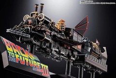 BANDAI Chogokin Back to the Future Part Ⅲ 3 Time Train Figure Limited JAPAN NEW