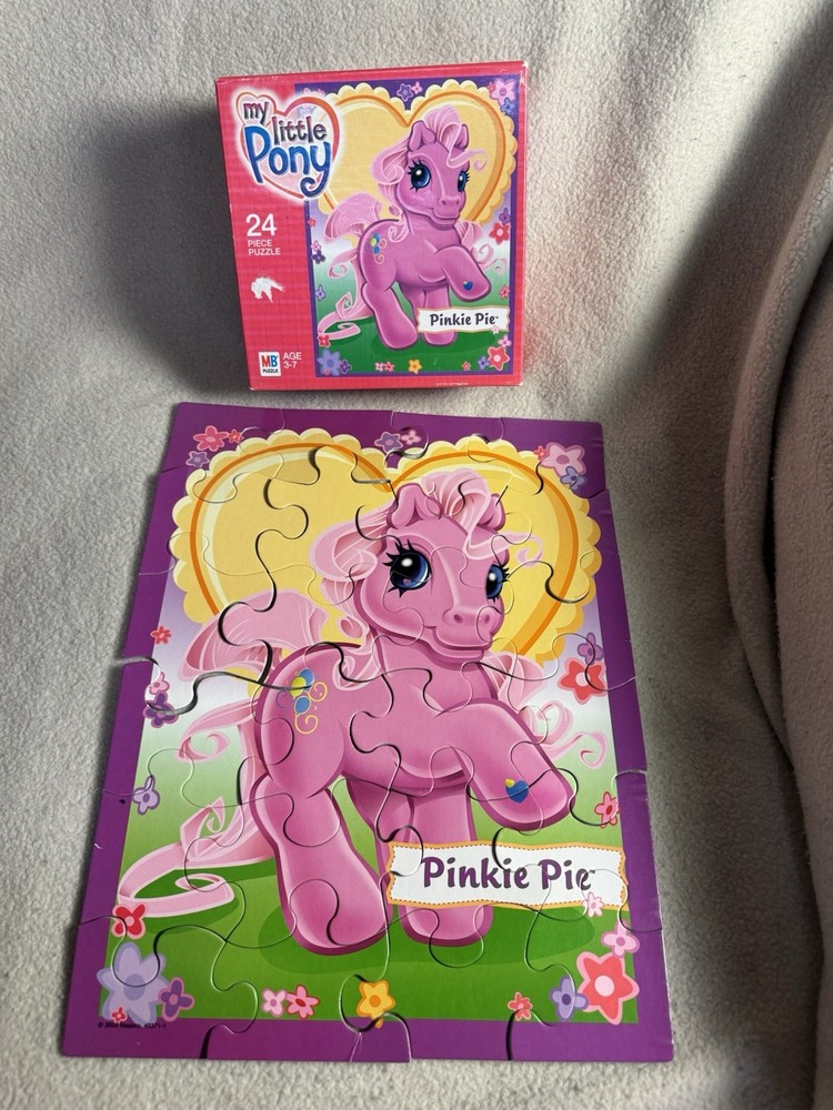 MY LITTLE PONY G3 PINKIE PIE PUZZLE 2003 Nostalgia 80s 90s Vintage 24 Pc